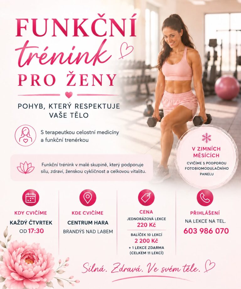 Funkční trénink pro ženy Brandýs nad Labem Centrum Hara